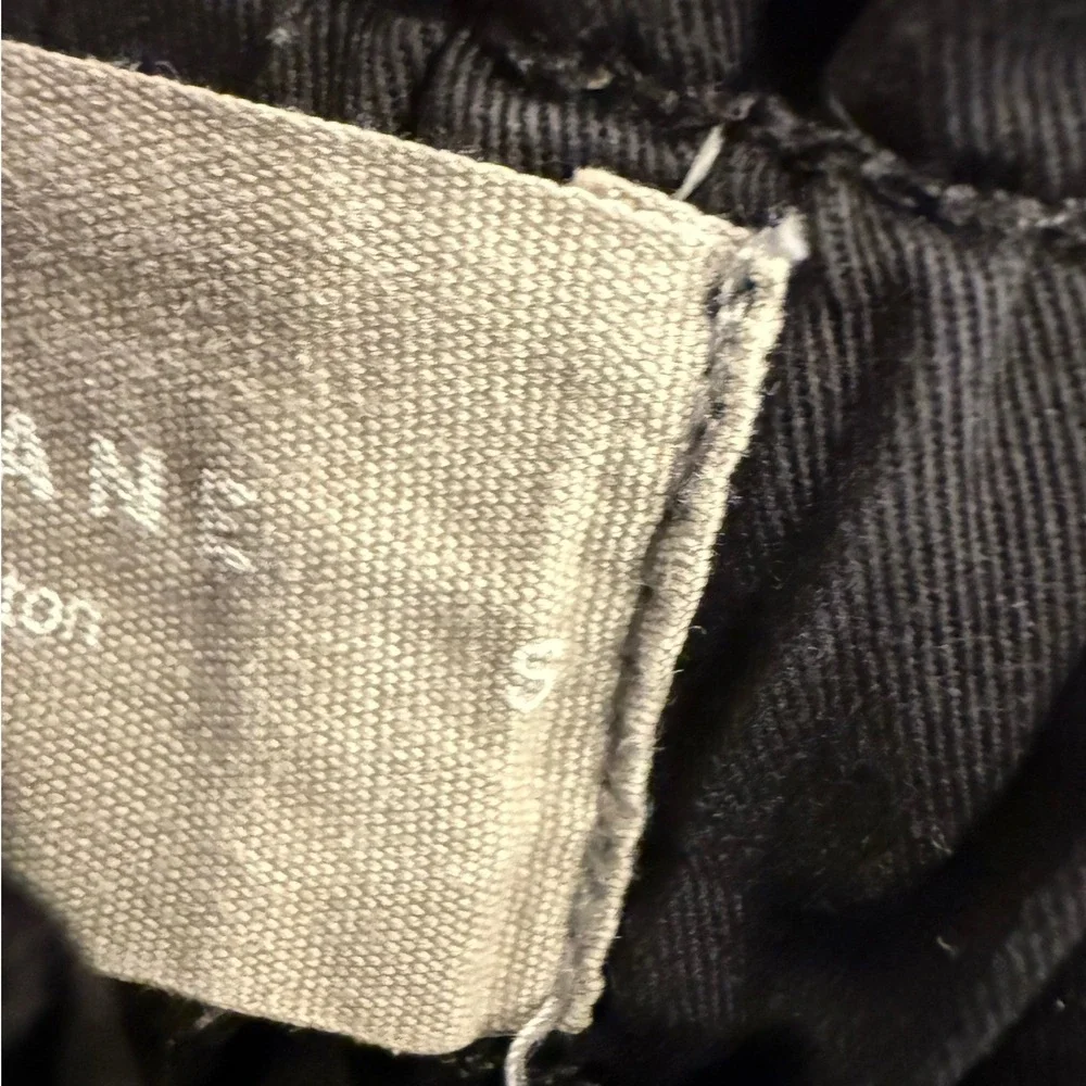 Everlane Black Organic Cotton Paperbag‎ Waist Shorts High Rise Small 1019435